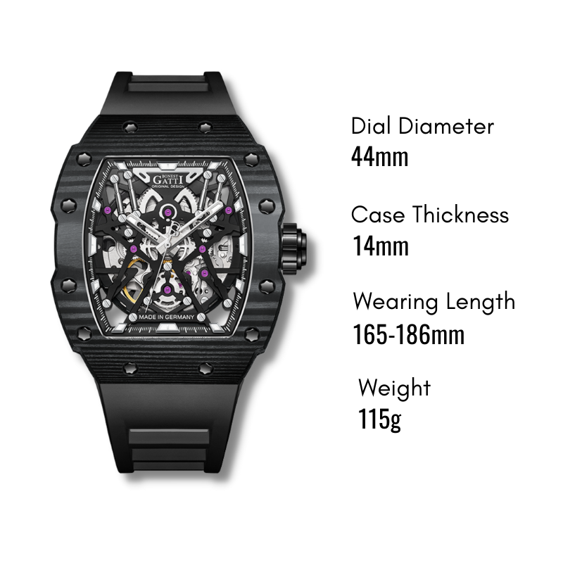 RM Series - Carbon Fiber BG9907 Black