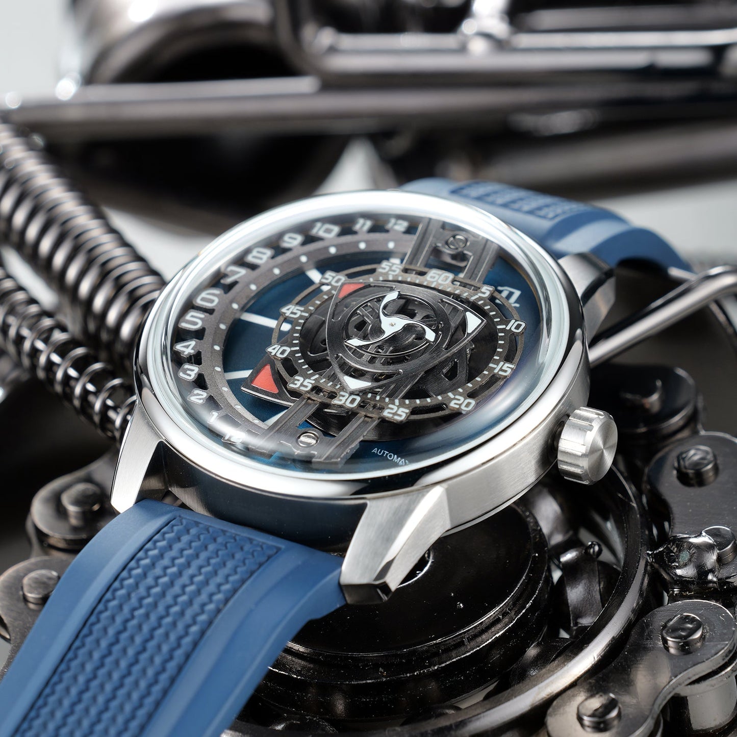 Luxury Men's Automatic Unique Skeleton Watch