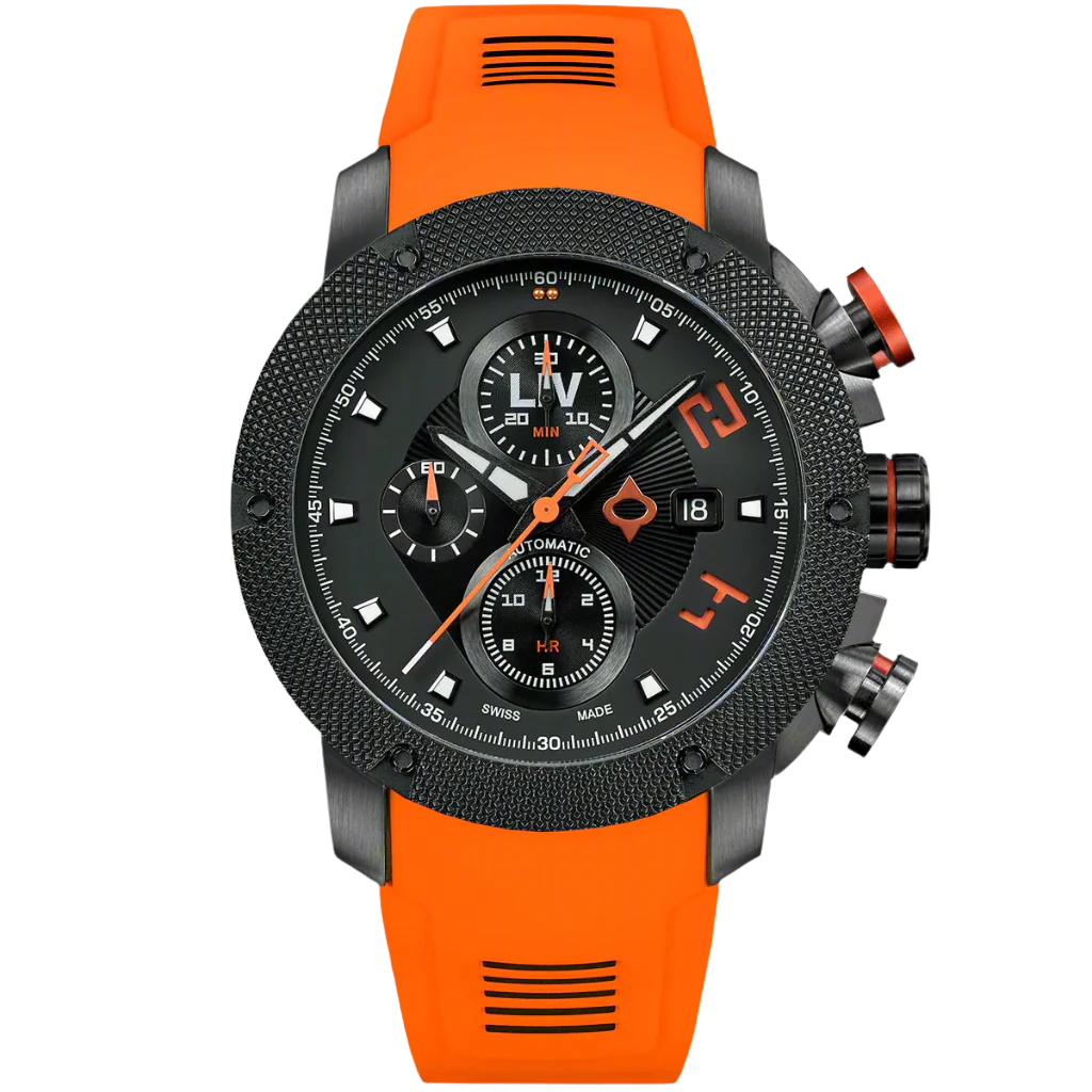 GX-AC Signature Orange — Bold Chronograph Power