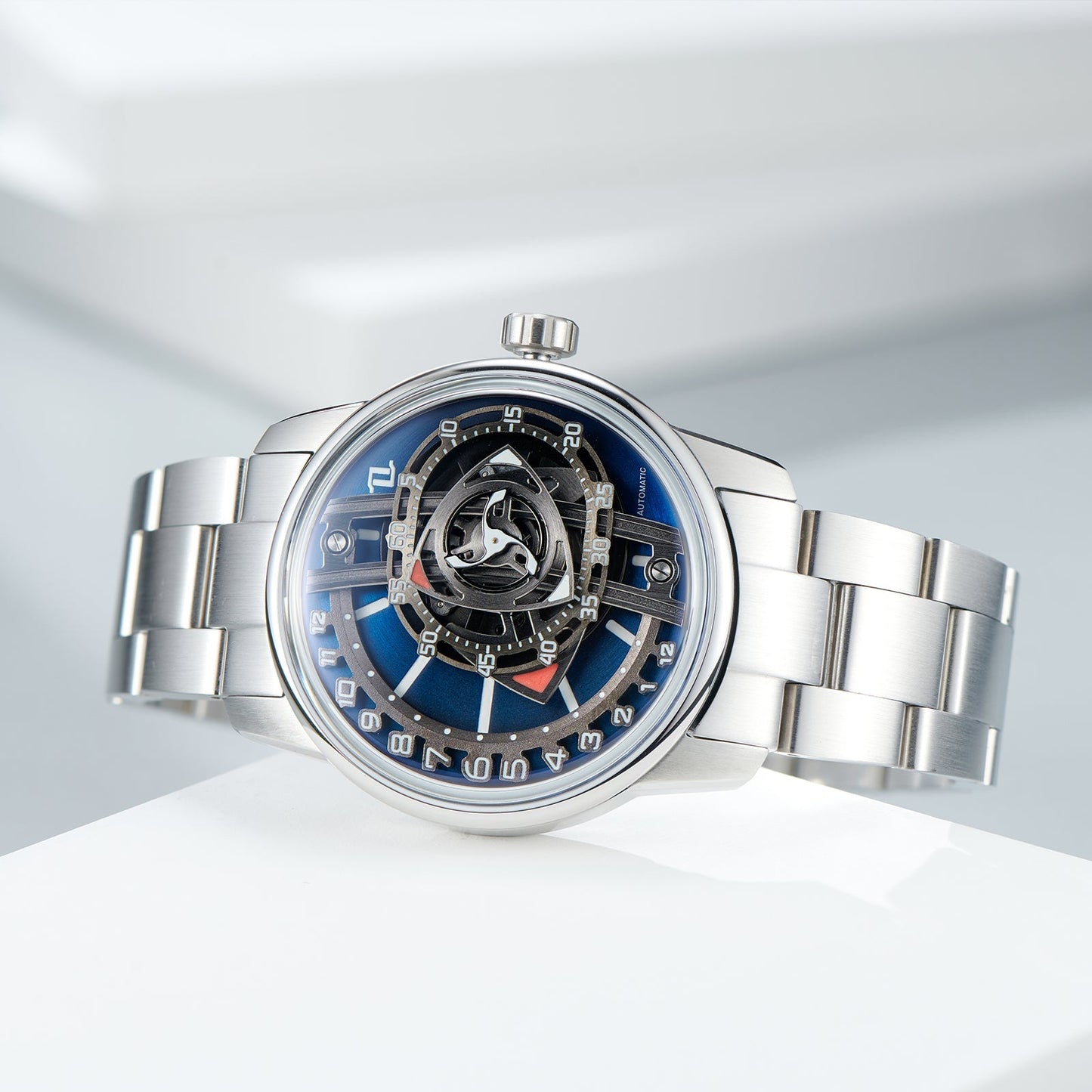 Luxury Men's Automatic Unique Skeleton Watch