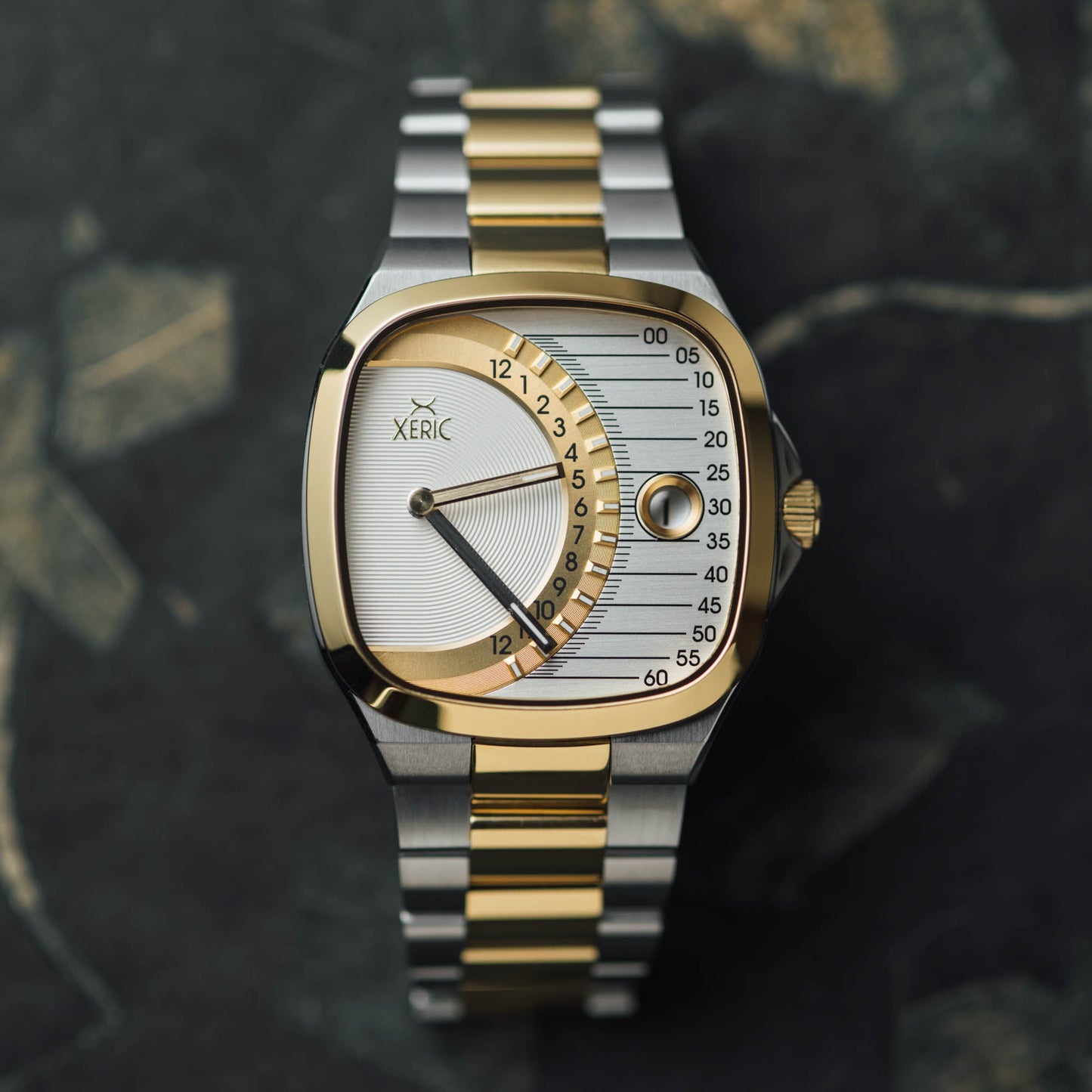 Timeline Retrograde Automatic Two-tone Gold Silver