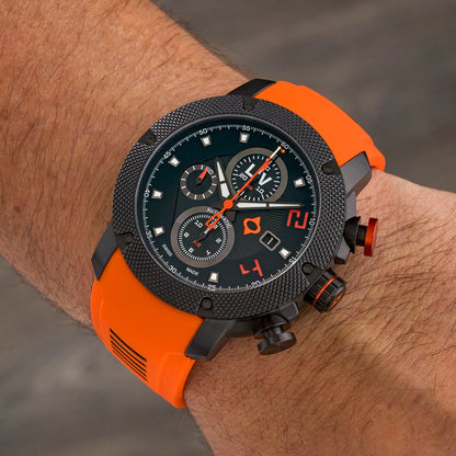 GX-AC Signature Orange — Bold Chronograph Power