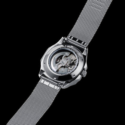 The Avalon Automatic Watch + Mesh Strap