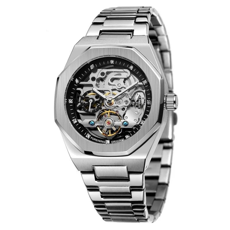 Silver Automatic Watch