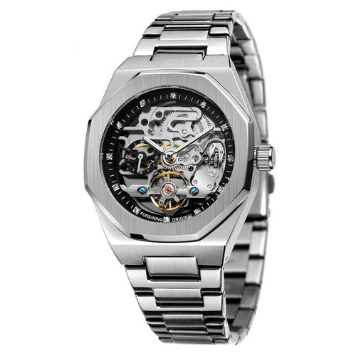 Silver Automatic Watch