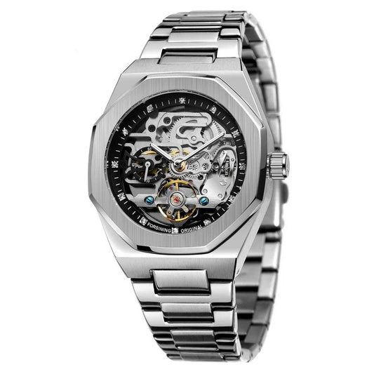 Silver Automatic Watch