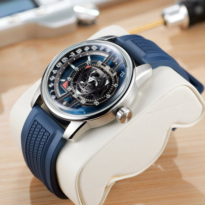 Luxury Men's Automatic Unique Skeleton Watch