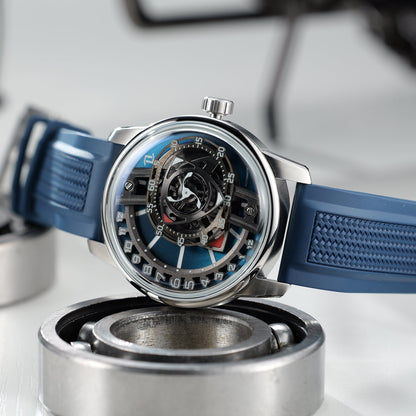 Luxury Men's Automatic Unique Skeleton Watch