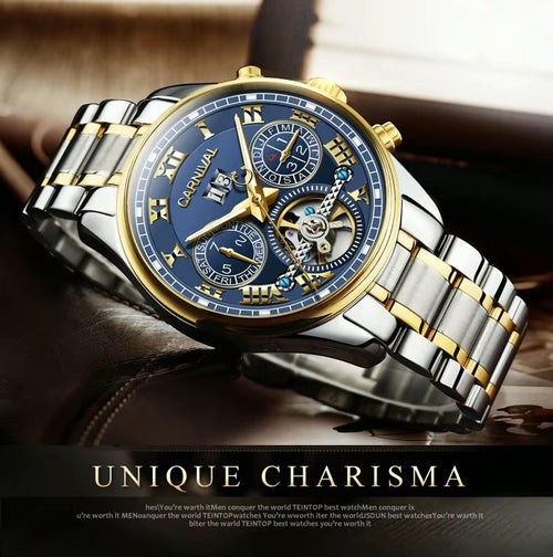Carnival Swiss Automatic Men’s Watch – Where Luxury Meets Precision