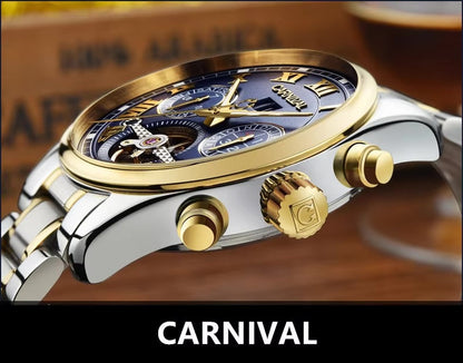 Carnival Swiss Automatic Men’s Watch – Where Luxury Meets Precision