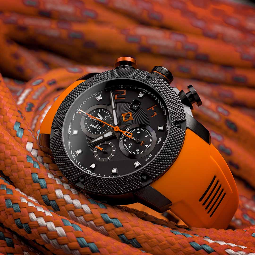 GX-AC Signature Orange — Bold Chronograph Power