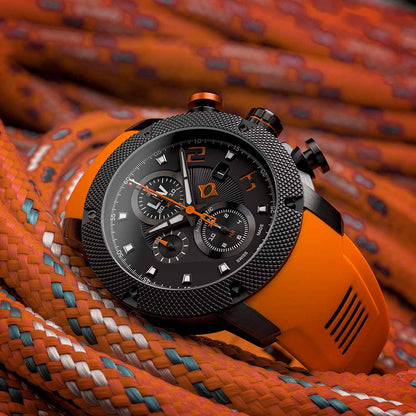 GX-AC Signature Orange — Bold Chronograph Power