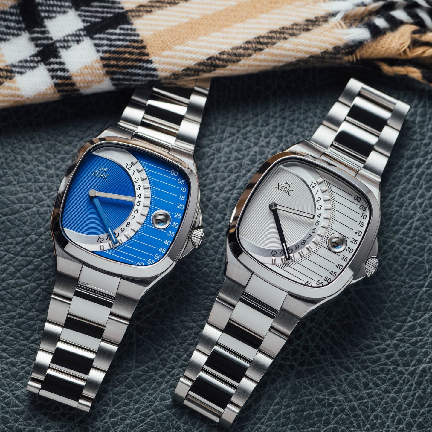 Timeline Retrograde Automatic Blue