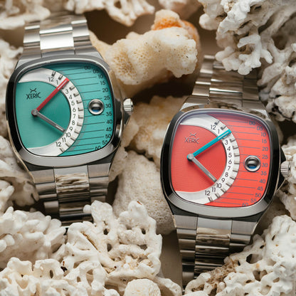 Timeline Retrograde Automatic Salmon