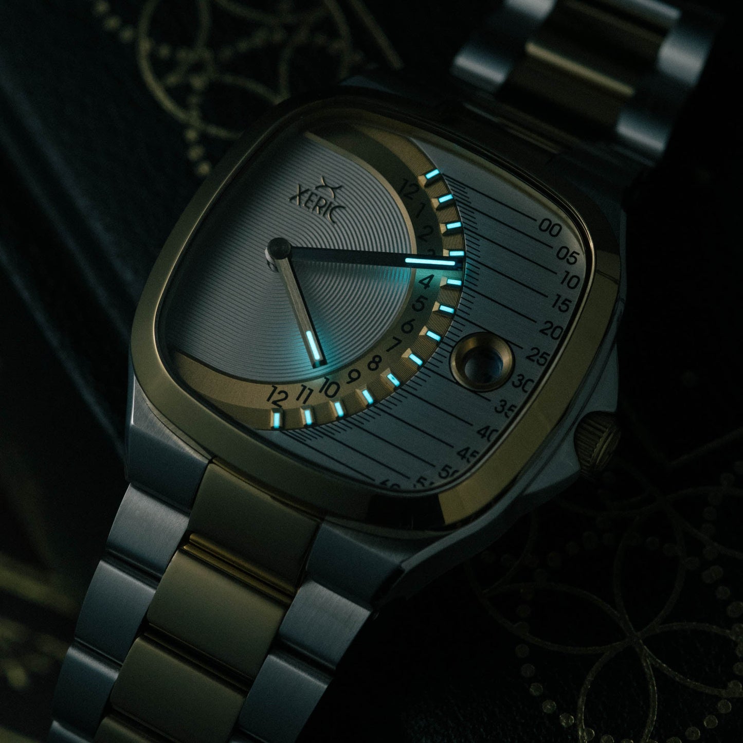 Timeline Retrograde Automatic Two-tone Gold Silver