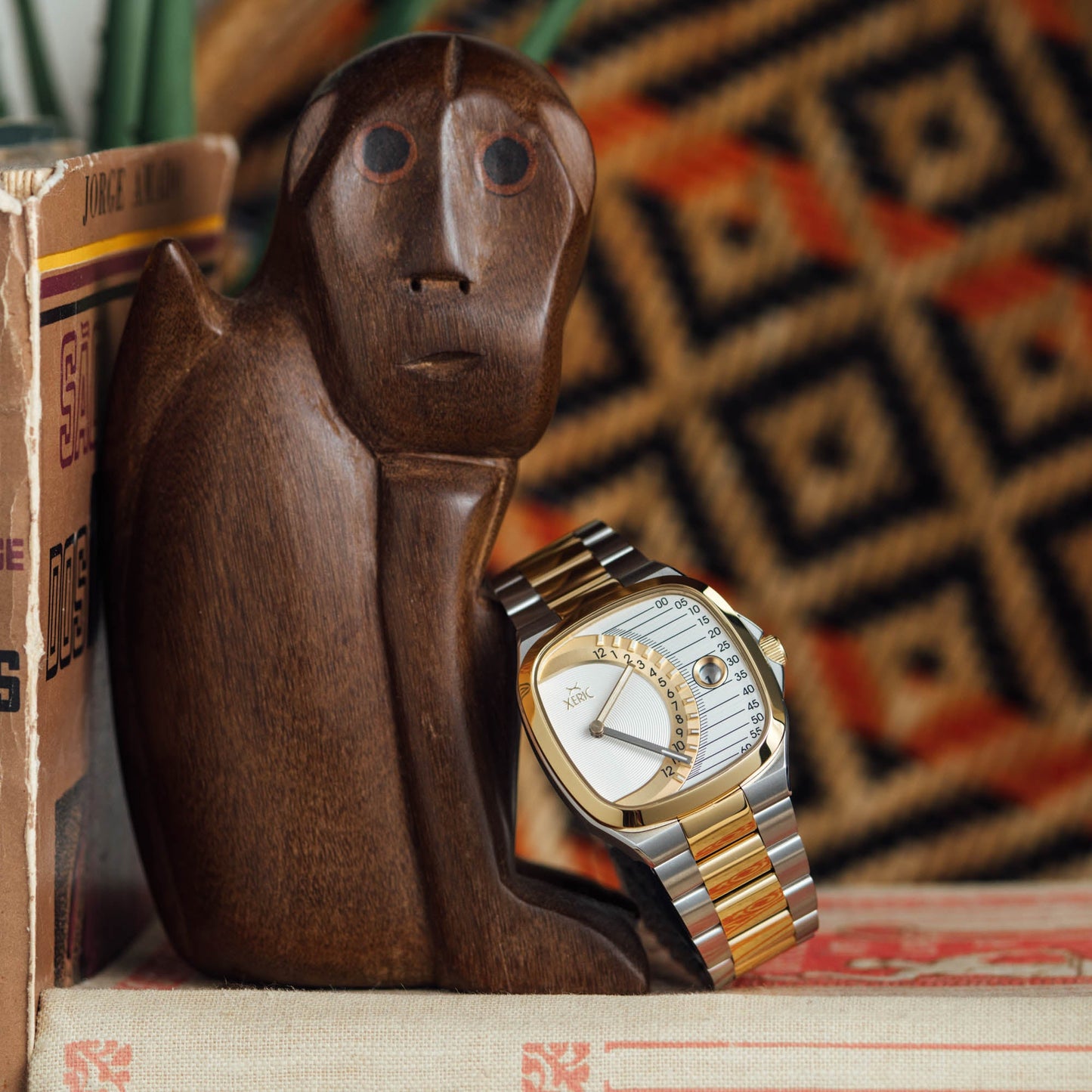 Timeline Retrograde Automatic Two-tone Gold Silver