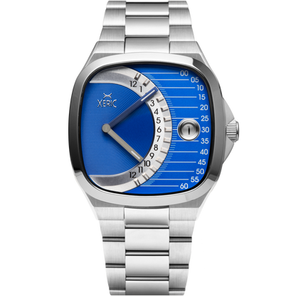 Timeline Retrograde Automatic Blue