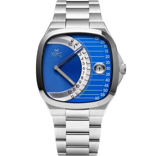 Timeline Retrograde Automatic Blue