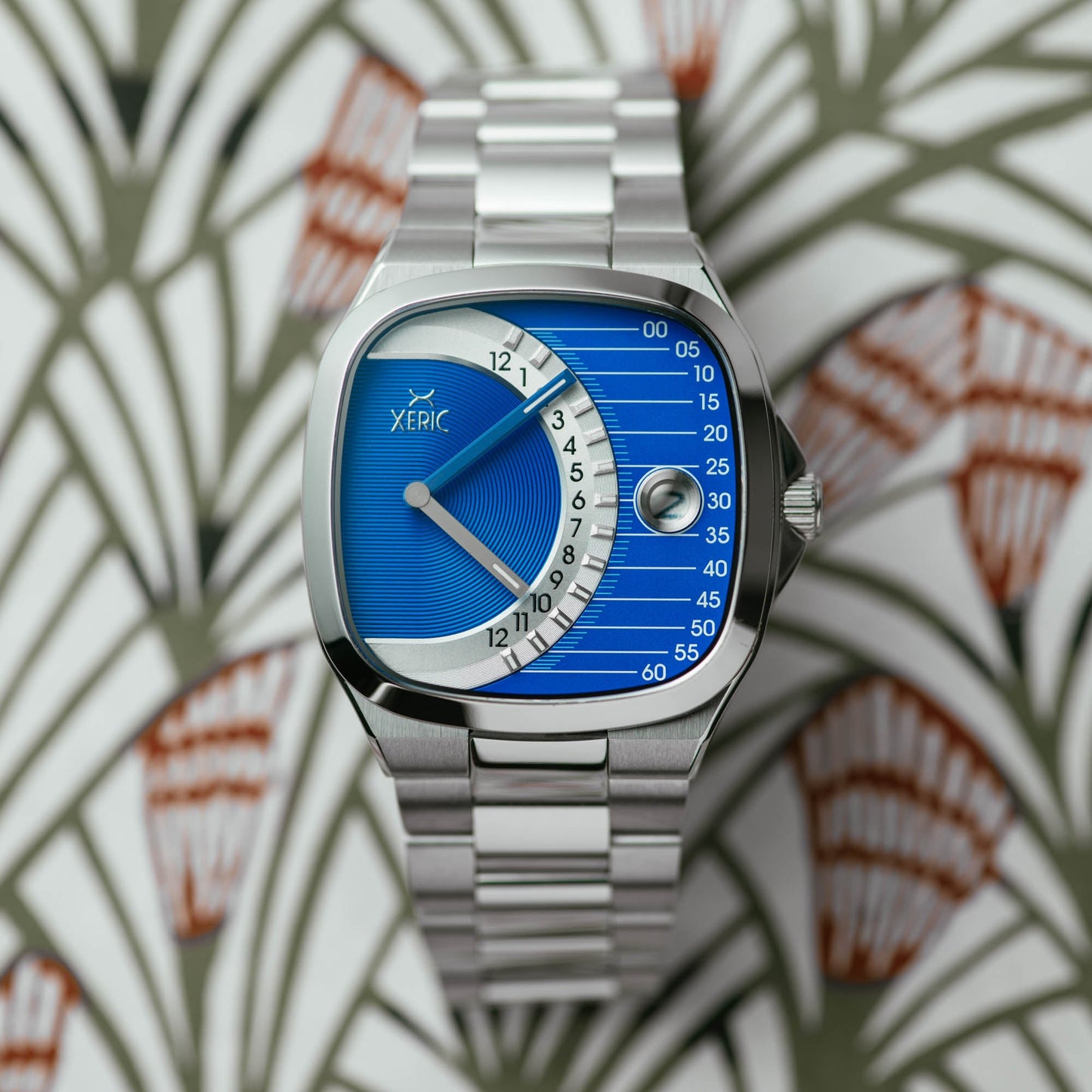Timeline Retrograde Automatic Blue