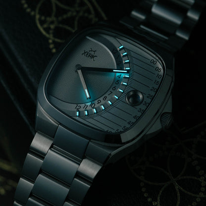 Timeline Retrograde Automatic All Silver